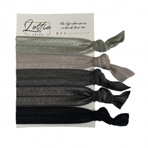 grey hair ties